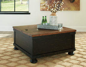 Valebeck Coffee Table with Lift Top - Half Price Furniture