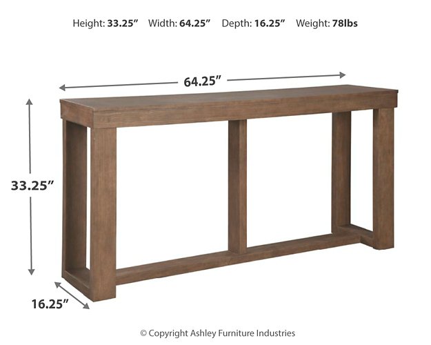 Cariton Sofa/Console Table - Half Price Furniture