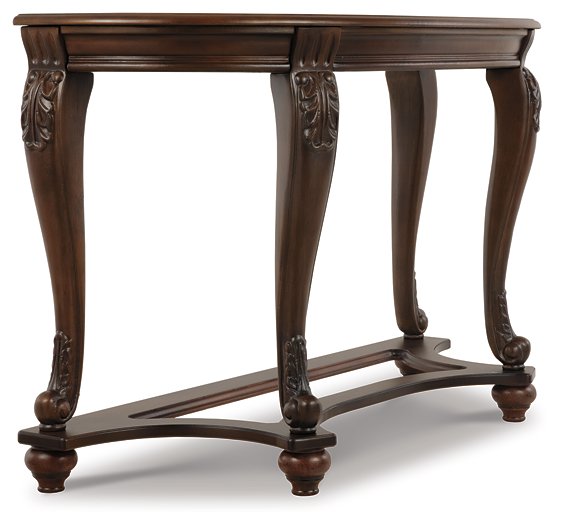 Norcastle Sofa/Console Table Half Price Furniture