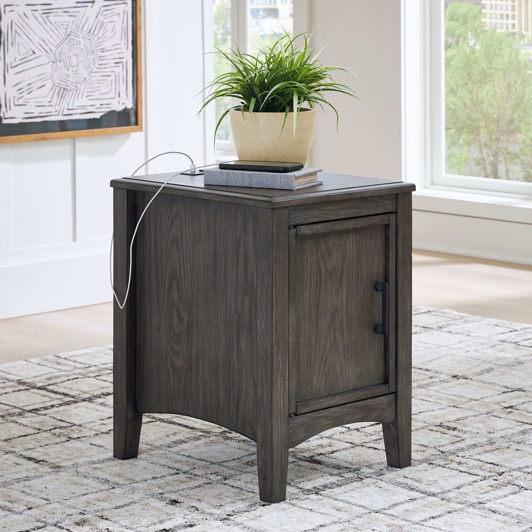 Montillan Chairside End Table Half Price Furniture