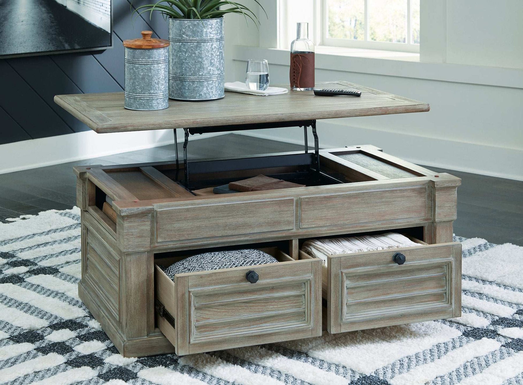 Moreshire Lift Top Coffee Table Half Price Furniture