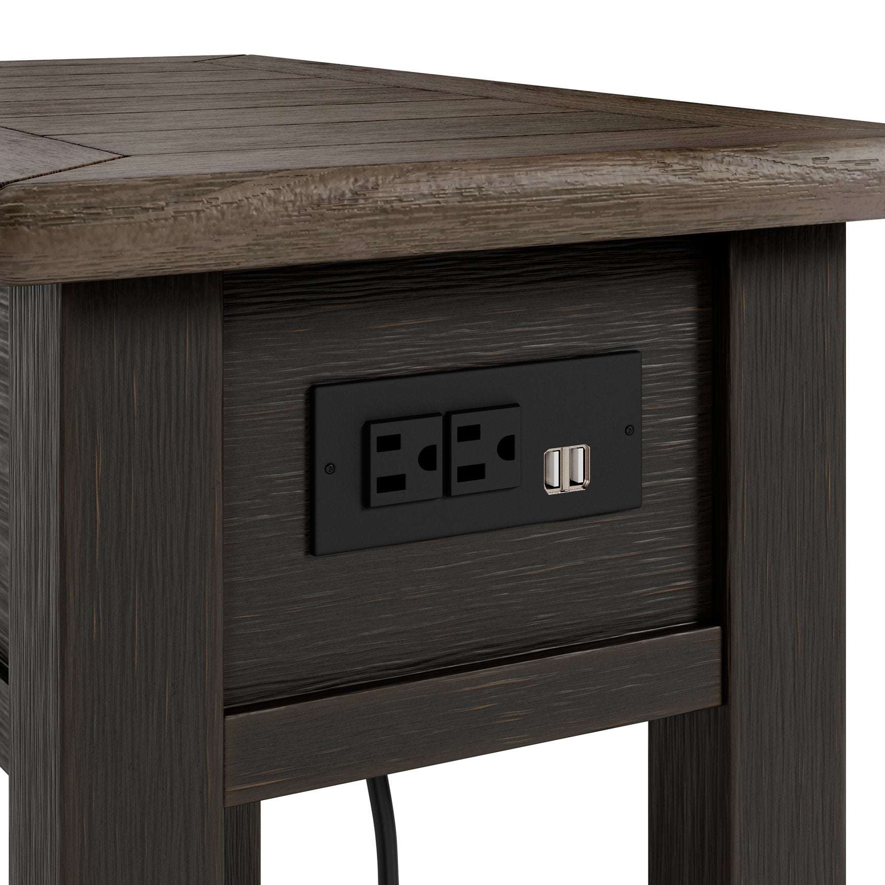 Tyler Creek Chairside End Table Half Price Furniture