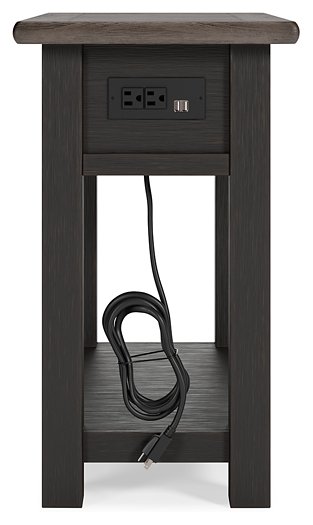 Tyler Creek Chairside End Table Half Price Furniture