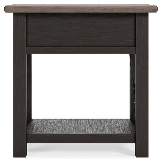 Tyler Creek Chairside End Table Half Price Furniture