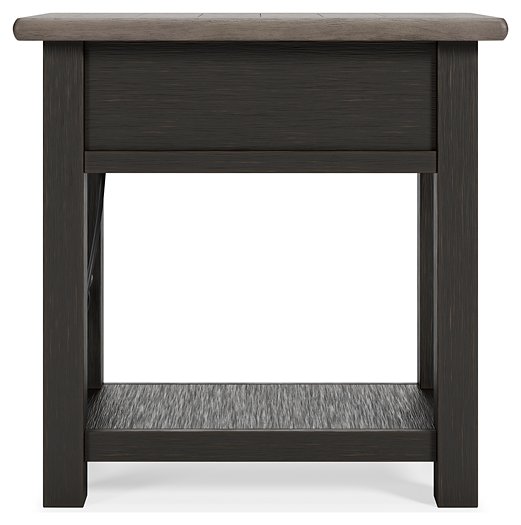 Tyler Creek Chairside End Table Half Price Furniture