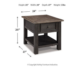 Tyler Creek End Table - Half Price Furniture