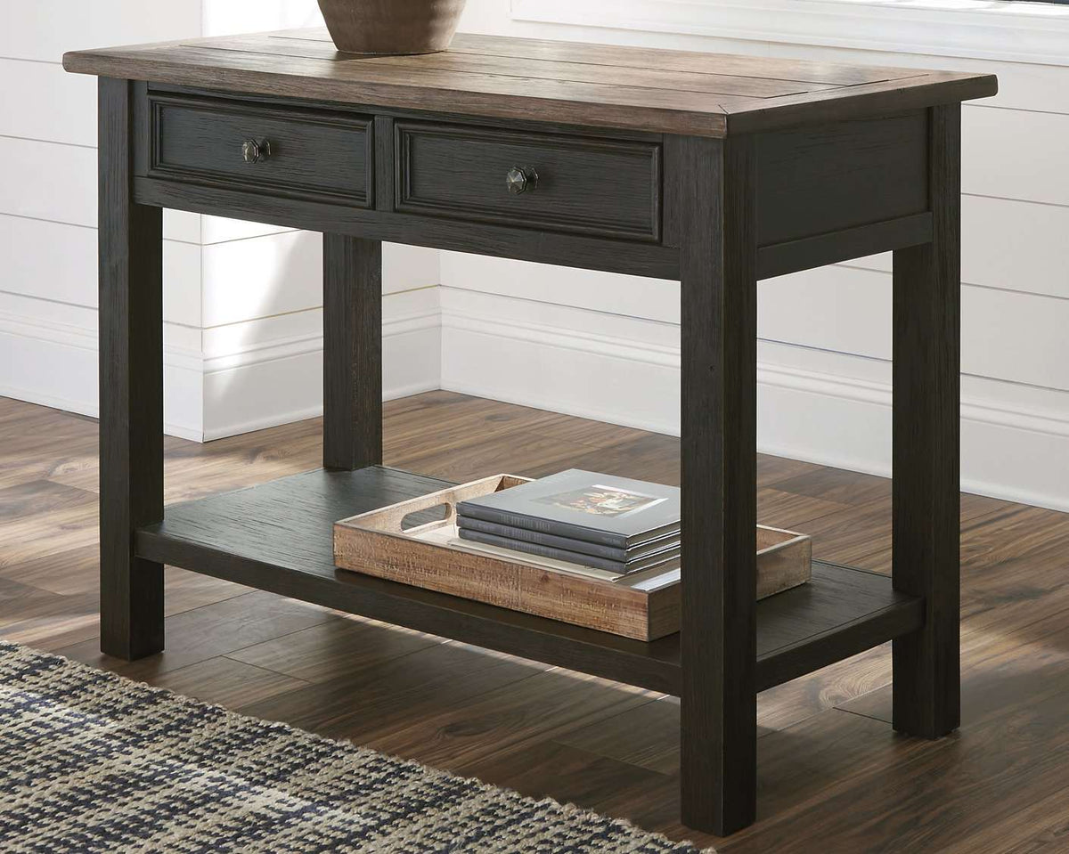 Tyler Creek Sofa/Console Table Half Price Furniture