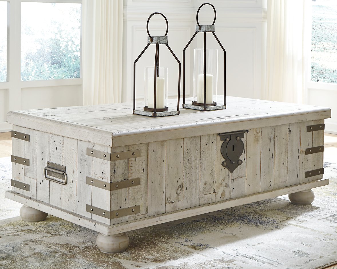 Carynhurst Coffee Table with Lift Top - Cocktail Table Lift - Half Price Furniture