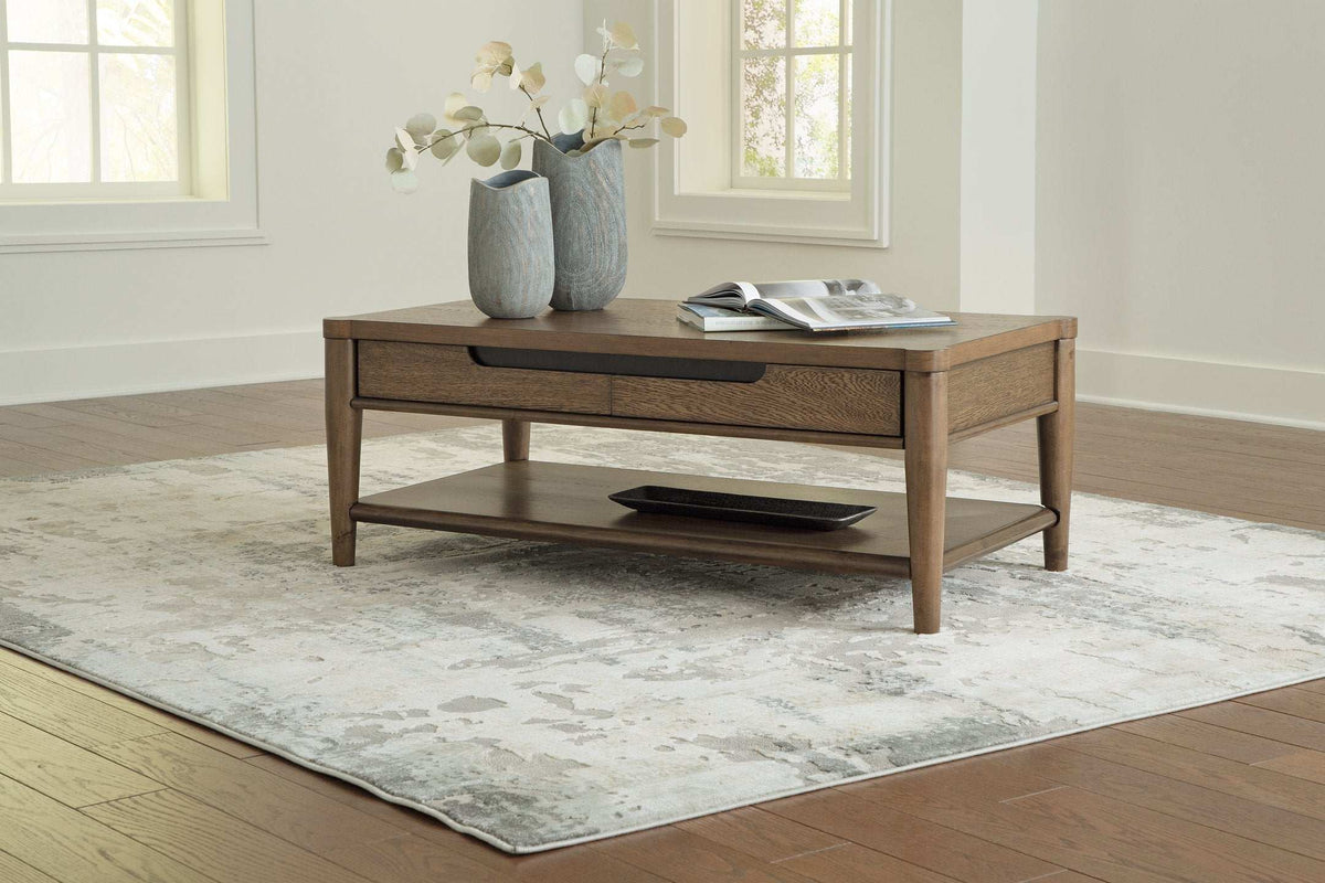 Roanhowe Coffee Table Half Price Furniture