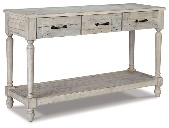Shawnalore Sofa/Console Table Half Price Furniture
