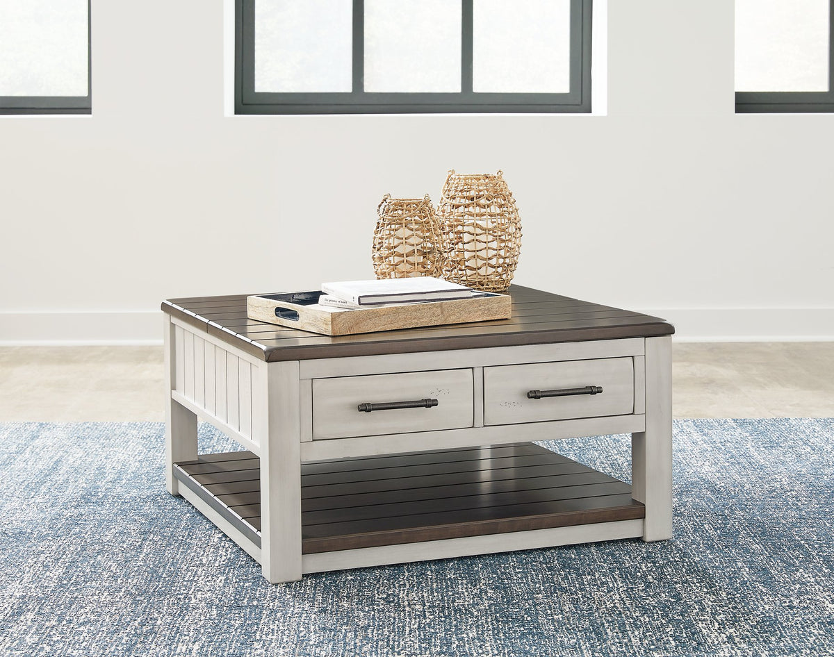 Darborn Lift-Top Coffee Table - Cocktail Table Lift - Half Price Furniture