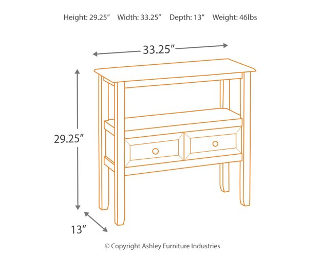 Abbonto Accent Table - Accent Table - Half Price Furniture