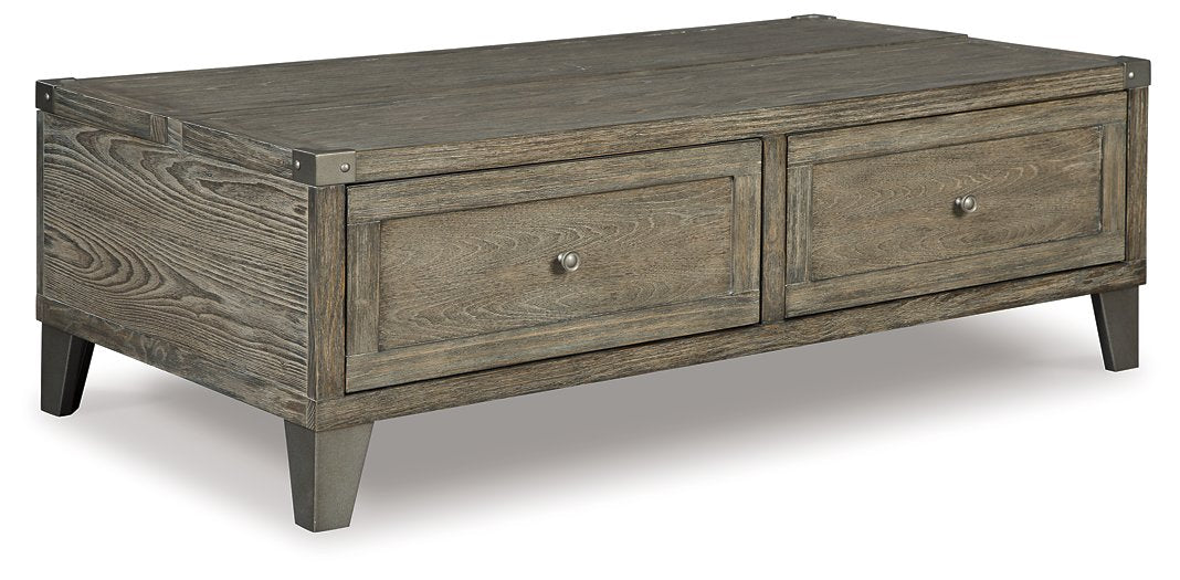 Chazney Coffee Table with Lift Top  Half Price Furniture