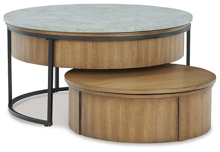 Fridley Nesting Coffee Table (Set of 2) Half Price Furniture
