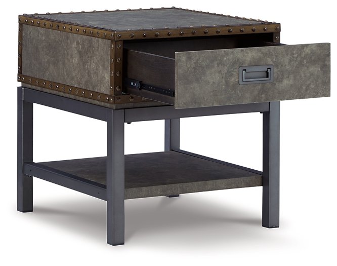 Derrylin End Table - End Table - Half Price Furniture