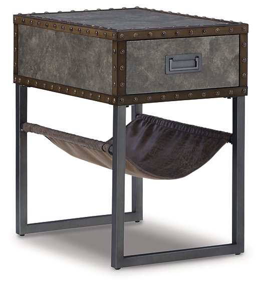 Derrylin Chairside End Table Half Price Furniture