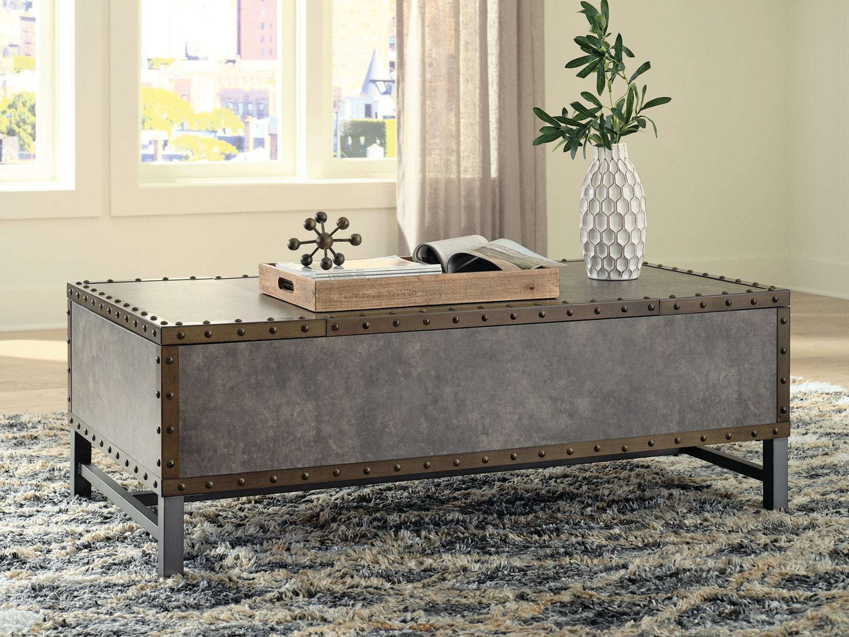 Derrylin Lift-Top Coffee Table - Cocktail Table Lift - Half Price Furniture
