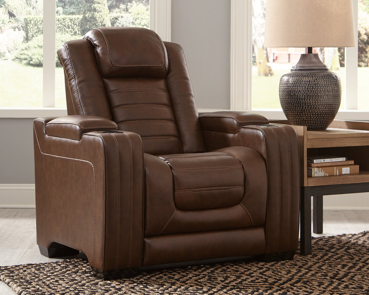Backtrack Power Recliner - Recliner - Half Price Furniture