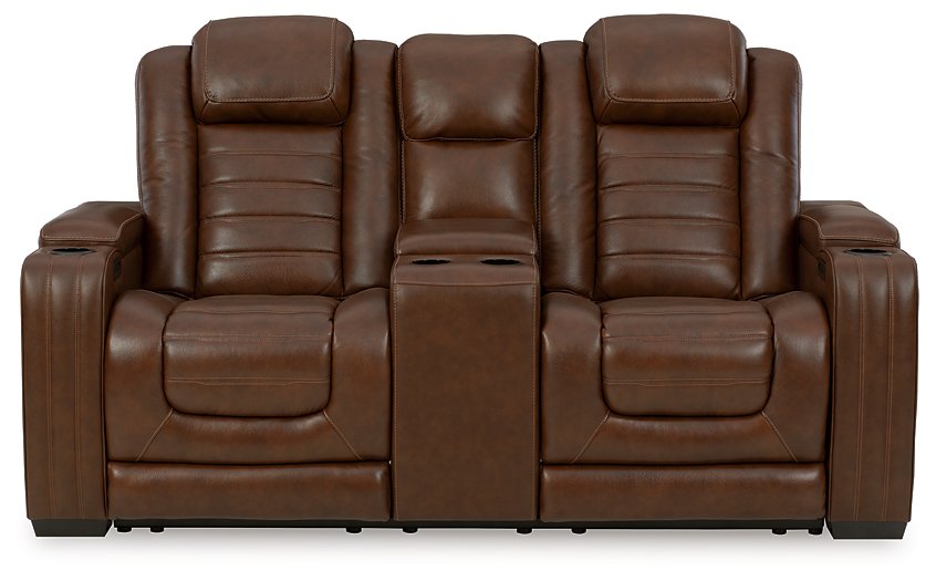 Backtrack Power Reclining Loveseat - Loveseat - Half Price Furniture