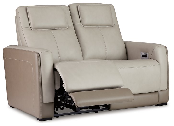 Battleville Power Reclining Loveseat - Loveseat - Half Price Furniture