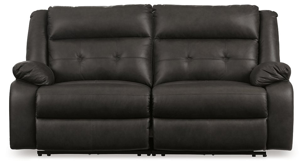 Mackie Pike Power Reclining Sectional Loveseat Half Price Furniture