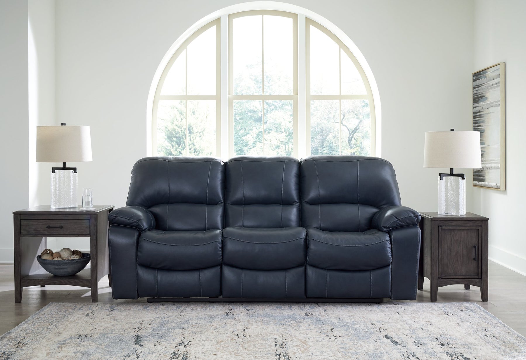 Leesworth Power Reclining Sofa Half Price Furniture