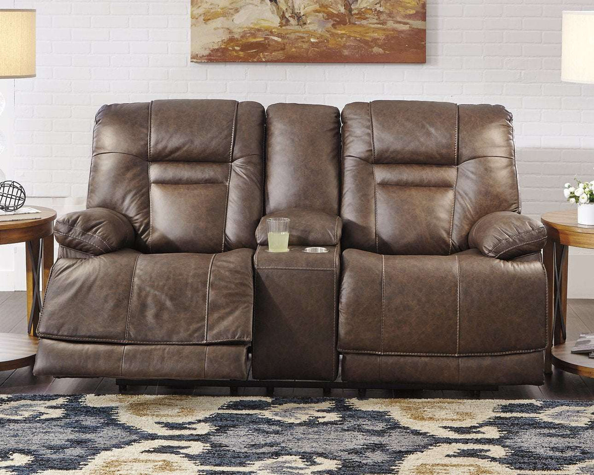 Wurstrow Power Reclining Loveseat - Half Price Furniture