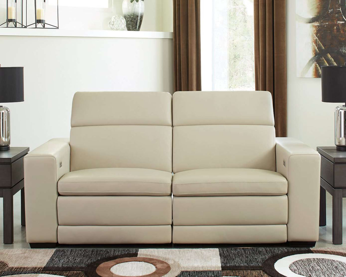 Texline 3-Piece Power Reclining Loveseat Half Price Furniture