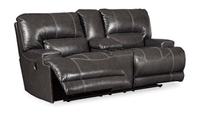 McCaskill Power Reclining Loveseat with Console - Half Price Furniture