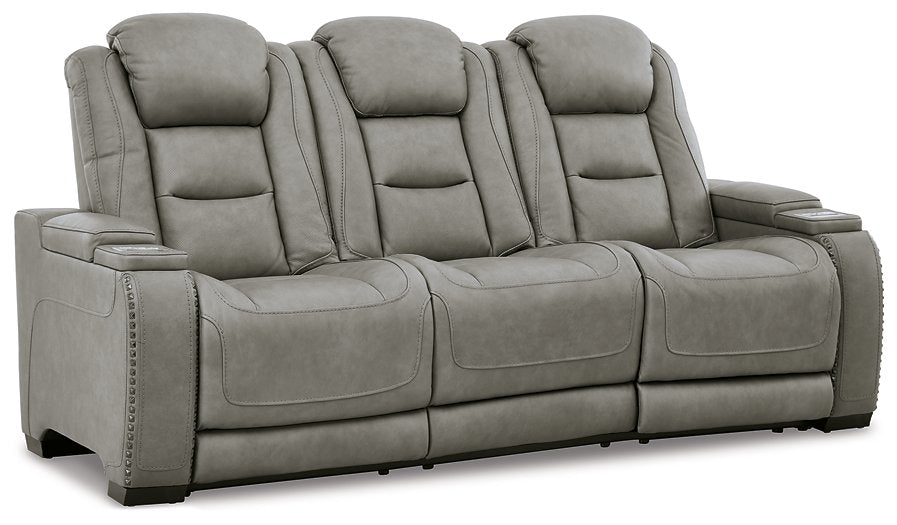 The Man-Den Power Reclining Sofa - Half Price Furniture