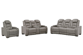 The Man-Den Living Room Set - Half Price Furniture