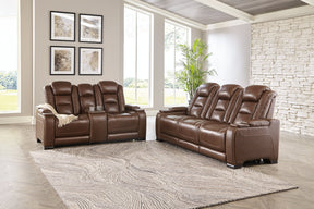 The Man-Den Living Room Set - Half Price Furniture