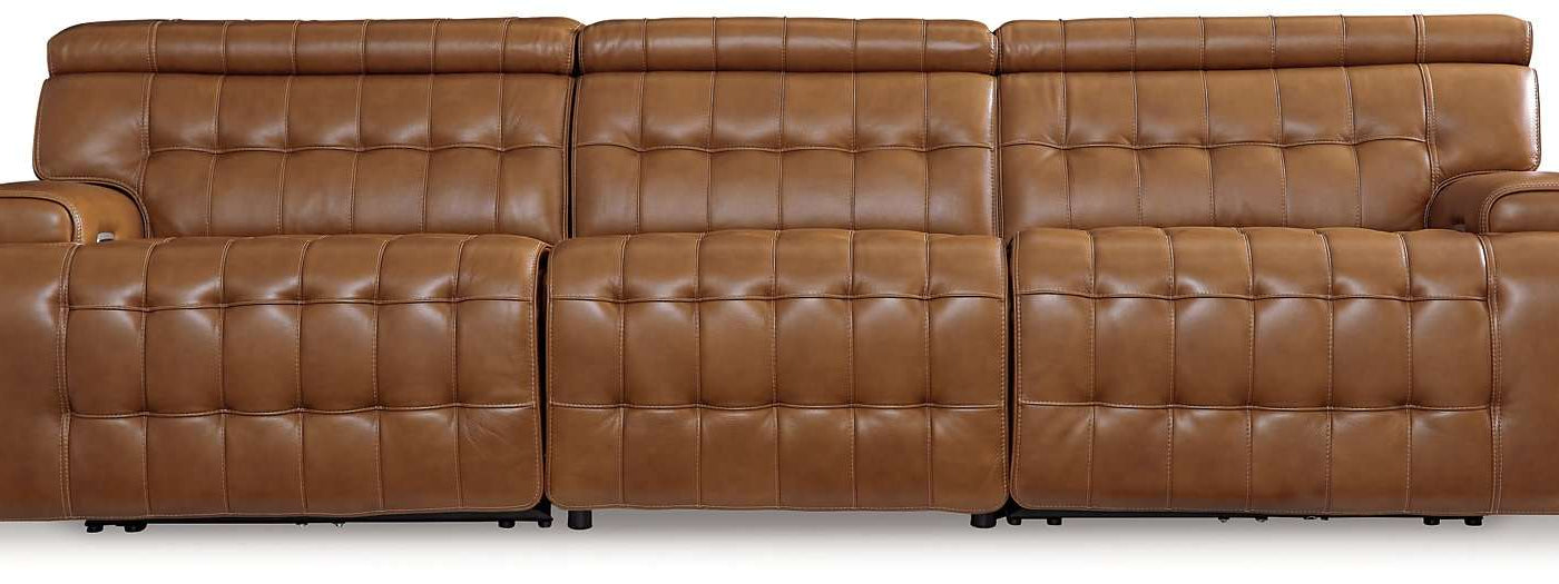Temmpton Power Reclining Sectional Sofa Half Price Furniture