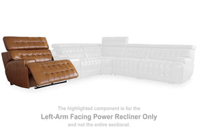 Temmpton Power Reclining Sectional Loveseat - Half Price Furniture