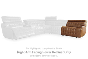 Temmpton Power Reclining Sectional Loveseat - Half Price Furniture