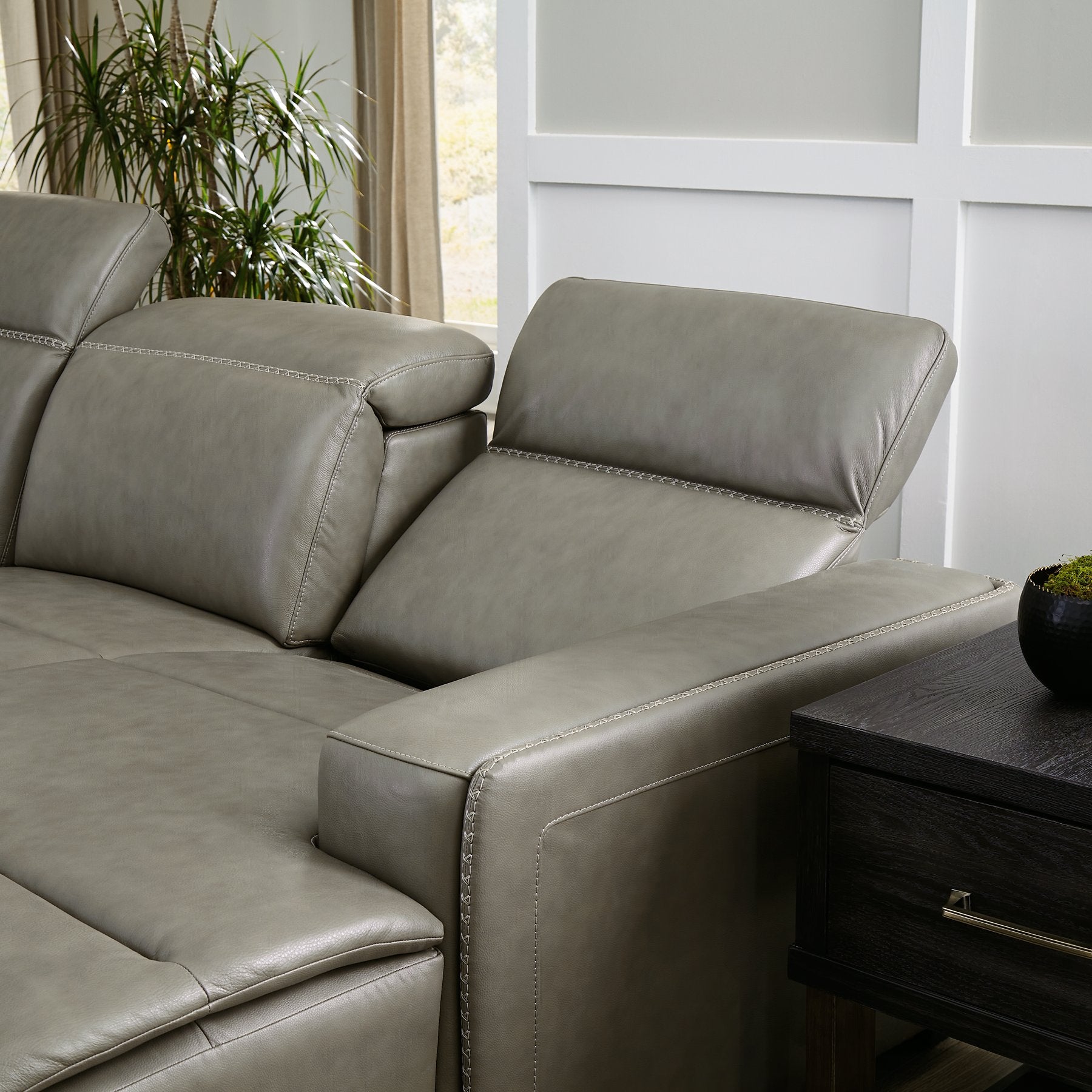 Correze Power Reclining Sectional with Chaise - Half Price Furniture