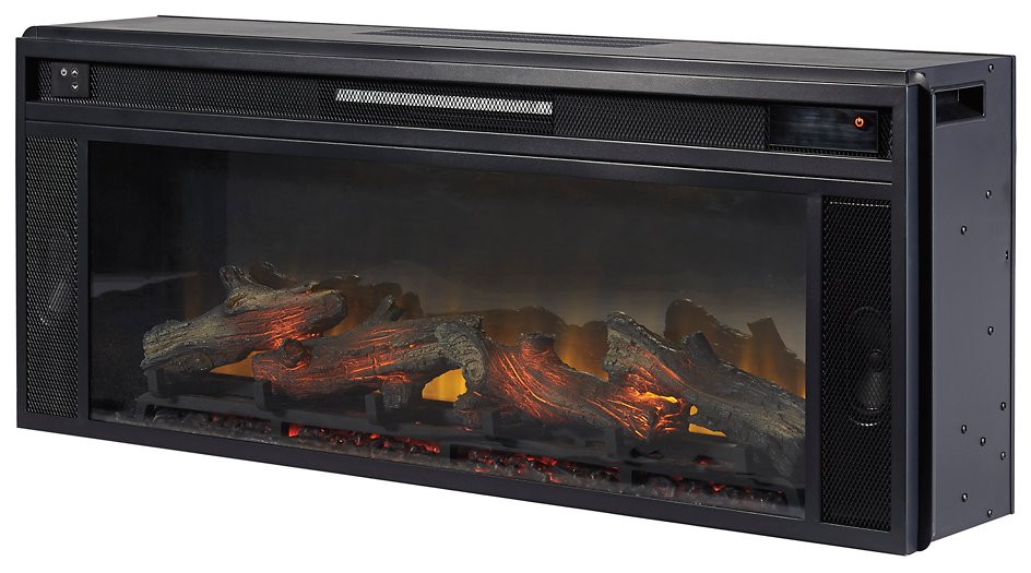 Flamory 72" TV Stand with Electric Fireplace - TV Stand - Half Price Furniture
