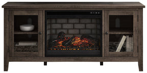 Arlenbry 60" TV Stand with Electric Fireplace Arlenbry 60" TV Stand with Electric Fireplace Half Price Furniture