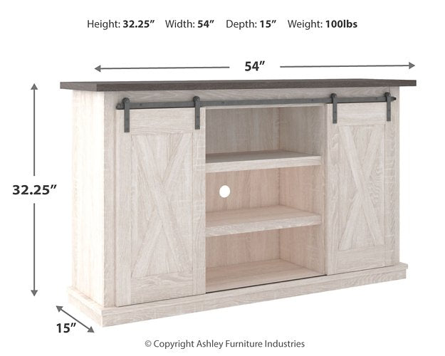 Dorrinson 54" TV Stand - TV Stand - Half Price Furniture