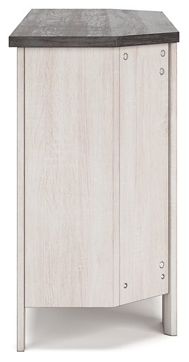 Dorrinson Corner TV Stand with Electric Fireplace - TV Stand - Half Price Furniture