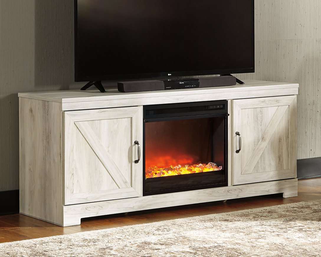 Bellaby 63" TV Stand with Fireplace - TV Stand - Half Price Furniture