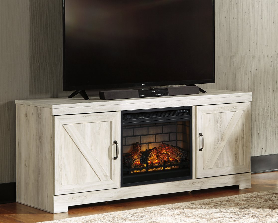 Bellaby 63" TV Stand with Electric Fireplace - Half Price Furniture