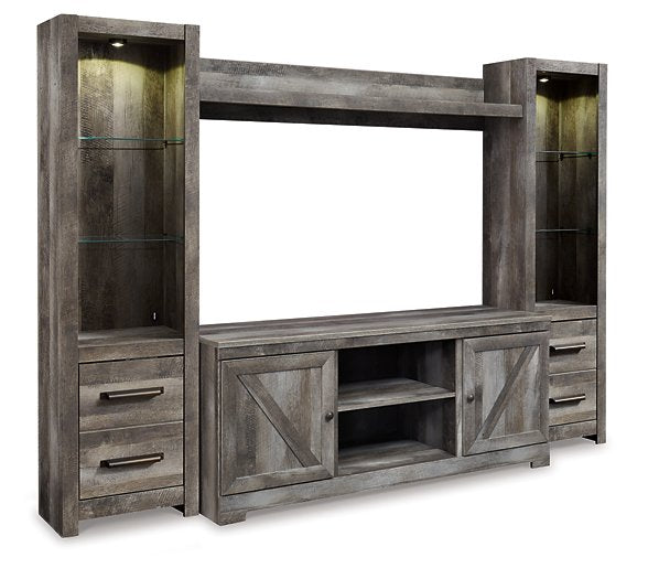Wynnlow 4-Piece Entertainment Center Half Price Furniture