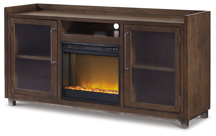 Starmore 70" TV Stand with Electric Fireplace Half Price Furniture