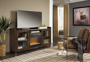 Starmore 70" TV Stand with Electric Fireplace - Half Price Furniture
