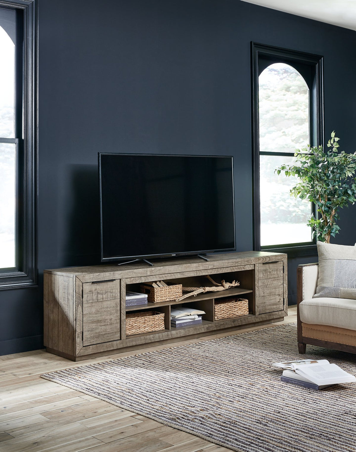 Krystanza 92" TV Stand  Half Price Furniture