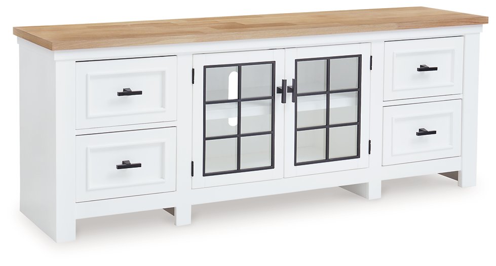 Ashbryn 74" TV Stand Half Price Furniture
