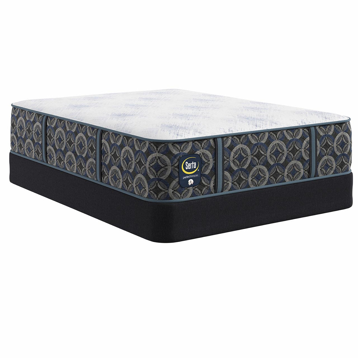 Serta Perfect Sleeper Newchester Hybrid Mattress set with box spring