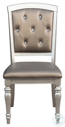 glamorous reflection Dining Room Collection 7 Pc. Silver Extendable Dining Room Set | Furniture is located in Las Vegas and Henderson Half Price Furniture