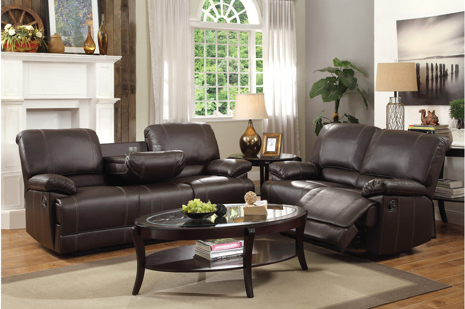 2 Pc. Reclining sofa and Loveseat Cassville Collection - Las Vegas Furniture Stores